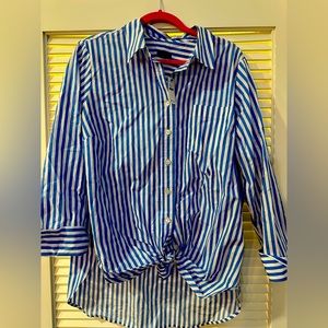 Talbots Boyfriend Shirt, NWT Large